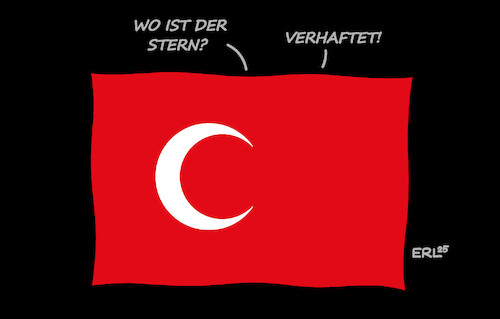 Neue türkische Flagge