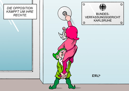 Cartoon: Opposition (medium) by Erl tagged bundestag,regierung,große,koalition,cdu,csu,spd,opposition,klein,linke,grüne,rechte,erweiterung,bundesverfassungsgericht,karlsruhe,klingel,zwerge,räuberleiter,karikatur,erl,bundestag,regierung,große,koalition,cdu,csu,spd,opposition,klein,linke,grüne,rechte,erweiterung,bundesverfassungsgericht,karlsruhe,klingel,zwerge,räuberleiter,karikatur,erl