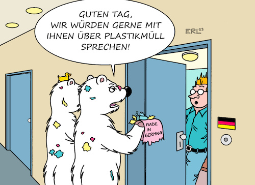 Plastikmüll in der Arktis