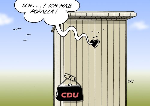 Cartoon: Pofalla (medium) by Erl tagged cdu,streit,abstimmung,euro,rettungsschirm,abweichler,bosbach,beschimpfung,fresse,scheiße,mobbing,gewissen,abgeordnete,volk,grundgesetz,wc,klo,durchfall,cdu,streit,abstimmung,euro,rettungsschirm,abweichler,bosbach,beschimpfung,fresse