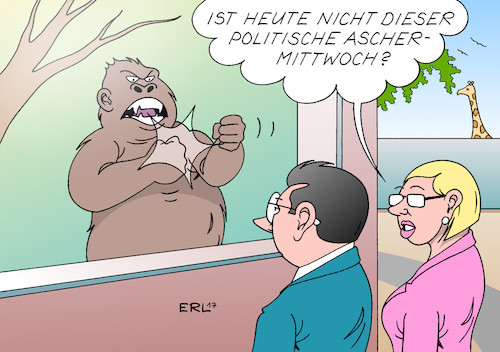 Cartoon: Politischer Aschermittwoch (medium) by Erl tagged politischer,aschermittwoch,rede,bier,macht,revier,gegner,imponiergehabe,partei,parteien,csu,cdu,spd,die,grünen,linke,fdp,afd,zoo,gorilla,karikatur,erl,politischer,aschermittwoch,rede,bier,macht,revier,gegner,imponiergehabe,partei,parteien,csu,cdu,spd,die,grünen,linke,fdp,afd,zoo,gorilla,karikatur,erl