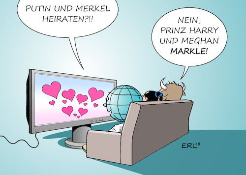 Putin und Merkel