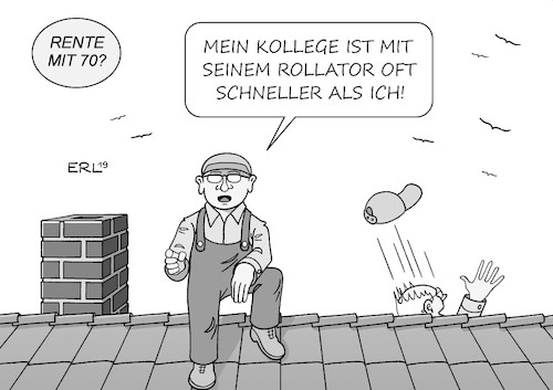 Rente mit 70