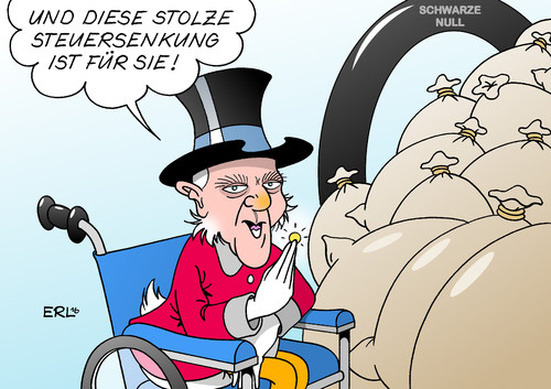 Cartoon: Schäuble (medium) by Erl tagged haushalt,2017,finanzminister,wolfgang,schäuble,schwarze,null,neuverschuldung,steuereinnahmen,hoch,steuerentlastung,gering,steuern,kalte,progression,geld,finanzen,dagobert,duck,geizkragen,geizhals,geiz,milliarden,geldsäcke,karikatur,erl,haushalt,2017,finanzminister,wolfgang,schäuble,schwarze,null,neuverschuldung,steuereinnahmen,hoch,steuerentlastung,gering,steuern,kalte,progression,geld,finanzen,dagobert,duck,geizkragen,geizhals,geiz,milliarden,geldsäcke,karikatur,erl