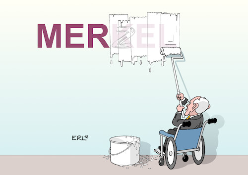 Cartoon: Schäuble I (medium) by Erl tagged politik,cdu,bundeskanzlerin,angela,merkel,rückzug,vorsitz,nachfolgerin,nachfolger,kandidaten,annegret,kramp,karrenbauer,friedrich,merz,jens,spahn,werbung,regionalkonferenzen,vorstellung,mitglieder,entscheidung,delegierte,parteinahme,bundestagspräsident,wolfgang,schäuble,konservativ,vergangenheit,wandfarbe,renovierung,altweiß,karikatur,erl,politik,cdu,bundeskanzlerin,angela,merkel,rückzug,vorsitz,nachfolgerin,nachfolger,kandidaten,annegret,kramp,karrenbauer,friedrich,merz,jens,spahn,werbung,regionalkonferenzen,vorstellung,mitglieder,entscheidung,delegierte,parteinahme,bundestagspräsident,wolfgang,schäuble,konservativ,vergangenheit,wandfarbe,renovierung,altweiß,karikatur,erl