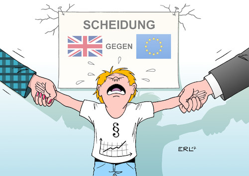 Cartoon: Scheidung (medium) by Erl tagged brexit,austritt,großbritannien,eu,scheidung,gesetze,regeln,wirtschaft,soziales,freizügigkeit,handel,eltern,kinder,scheidungskrieg,rosenkrieg,premierministerin,theresa,may,karikatur,erl,brexit,austritt,großbritannien,eu,scheidung,gesetze,regeln,wirtschaft,soziales,freizügigkeit,handel,eltern,kinder,scheidungskrieg,rosenkrieg,premierministerin,theresa,may,karikatur,erl