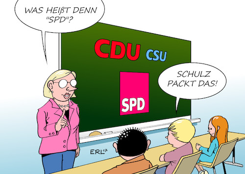 Cartoon: Schulz (medium) by Erl tagged spd,sozialdemokraten,kanzlerkandidat,martin,schulz,aufwind,umfragewerte,optimismus,zuversicht,partei,parteien,angst,cdu,csu,demokratie,sozialkunde,schule,unterricht,lehrerin,schüler,karikatur,erl,spd,sozialdempkraten,kanzlerkandidat,martin,schulz,aufwind,umfragewerte,optimismus,zuversicht,partei,parteien,angst,cdu,csu,demokratie,sozialkunde,schule,unterricht,lehrerin,schüler,karikatur,erl