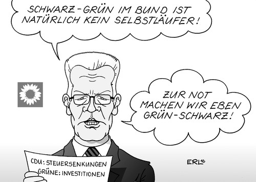 Schwarz-Grün im Bund