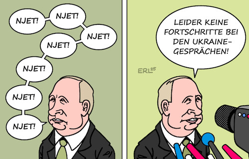 Cartoon: Sehr schade (medium) by Erl tagged politik,krieg,angriff,überfall,russland,ukraine,verhandlungen,usa,witkoff,putin,blockade,fortschritt,karikatur,erl,politik,krieg,angriff,überfall,russland,ukraine,verhandlungen,usa,witkoff,putin,blockade,fortschritt,karikatur,erl