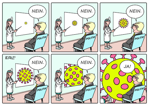 Cartoon: Sehschwäche (medium) by Erl tagged corona,virus,pandemie,covid19,vierte,welle,vorhersage,wissenschaft,ignoranz,politik,sehtest,sehschwäche,augenärztin,ärztin,karikatur,erl,corona,virus,pandemie,covid19,vierte,welle,vorhersage,wissenschaft,ignoranz,politik,sehtest,sehschwäche,augenärztin,ärztin,karikatur,erl