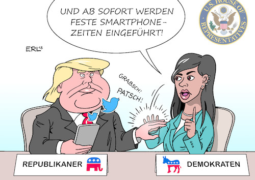 Cartoon: Selbstbewusste Repräsentantin (medium) by Erl tagged politik,usa,wahl,kongress,kongresswahlen,midterm,elections,senat,mehrheit,republikaner,partei,präsident,donald,trump,repräsentantenhaus,sieg,demokraten,frauen,jung,migrationshintergrund,muslima,ureinwohner,latina,macht,einschränkung,korrektur,rechtspopulismus,rassismus,nationalismus,grapschen,sexismus,twitter,karikatur,erl,politik,usa,wahl,kongress,kongresswahlen,midterm,elections,senat,mehrheit,republikaner,partei,präsident,donald,trump,repräsentantenhaus,sieg,demokraten,frauen,jung,migrationshintergrund,muslima,ureinwohner,latina,macht,einschränkung,korrektur,rechtspopulismus,rassismus,nationalismus,grapschen,sexismus,twitter,karikatur,erl