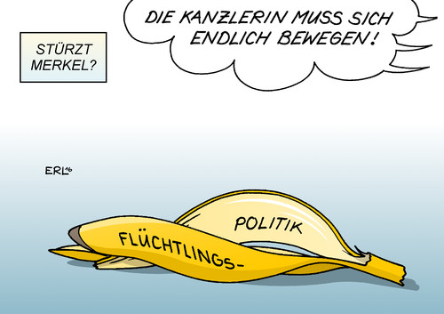 Stürzt Merkel?