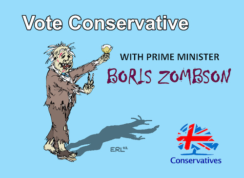 Cartoon: Super Wahlwerbung (medium) by Erl tagged politik,großbritannien,gb,vereinigtes,königreich,uk,premierminister,boris,johnson,partygate,party,feiern,corona,lockdown,misstrauensvotum,bestanden,zombie,tories,conservatives,pr,desaster,wahlen,wahlplakat,karikatur,erl,politik,großbritannien,gb,vereinigtes,königreich,uk,premierminister,boris,johnson,partygate,party,feiern,corona,lockdown,misstrauensvotum,bestanden,zombie,tories,conservatives,pr,desaster,wahlen,wahlplakat,karikatur,erl