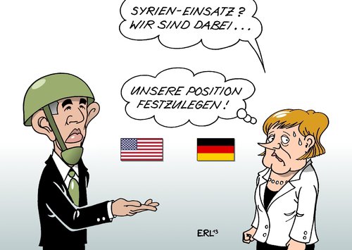 Syrien Merkel