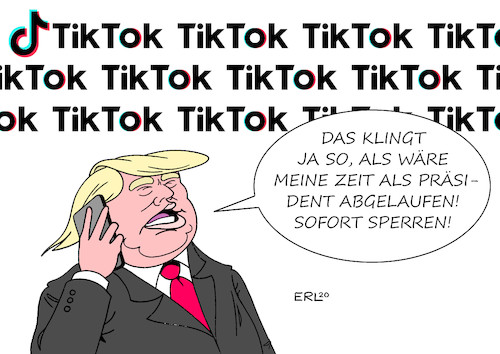 Trump Tik Tok