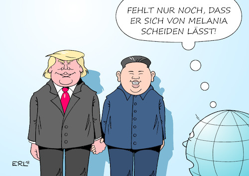 Trump und Kim