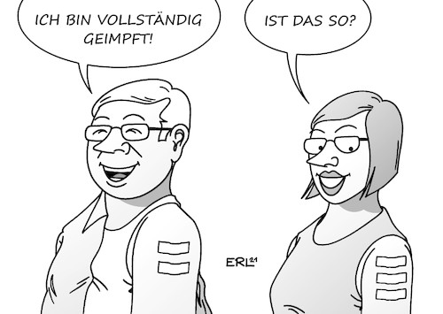 Vollständig geimpft