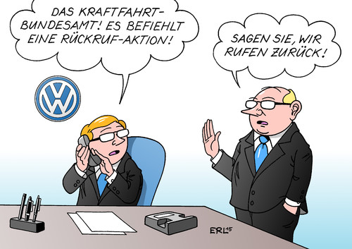 VW Rückruf-Aktion