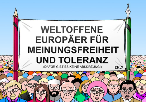 Weltoffene Europäer