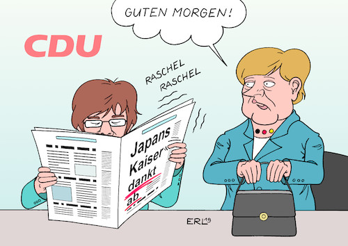 Wink mit der Zeitung