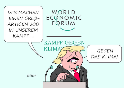 Cartoon: Wo er recht hat ... (medium) by Erl tagged politik,wirtschaft,weltwirtschaft,forum,world,economic,davos,klima,klimawandel,klimaschutz,usa,präsident,donald,trump,klimaleugner,karikatur,erl,politik,wirtschaft,weltwirtschaft,forum,world,economic,davos,klima,klimawandel,klimaschutz,usa,präsident,donald,trump,klimaleugner,karikatur,erl