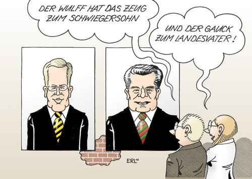 Wulff und Gauck