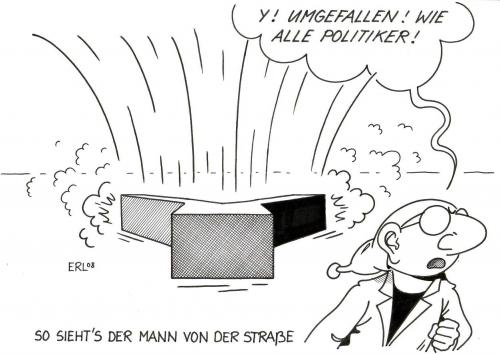 Cartoon: Y (medium) by Erl tagged ypsilanti,german,politician,spd,die,linke,,andrea ypsilanti,german,politician,spd,die,linke,linksruck,umfallen,politikerkritik,deutschland,straße,bürger,andrea,ypsilanti