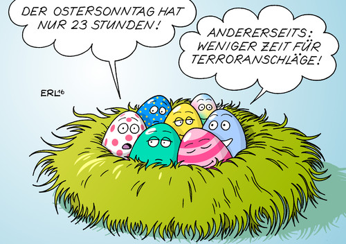 Zeitumstellung Ostern