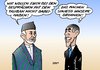 Cartoon: Afghanistan Taliban USA (small) by Erl tagged afghanistan,präsdent,karsai,taliban,gespräche,verhandlungen,usa,präsident,obama,überwachung,aufklärung,drohne,drohnen