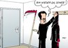 Cartoon: Assad (small) by Erl tagged syrien,assad,feierabend