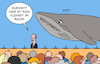 Cartoon: Buckelwal (small) by Erl tagged politik,kanzler,merz,reformen,reformstau,buckelwal,ostsee,elefant,raum,karikatur,erl
