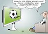 Cartoon: Bundesligastart (small) by Erl tagged fußball,bundesliga,start,rückrunde,rasen,grün,berlin,grüne,woche,messe,landwirtschaft,verbraucher,dioxin,antibiotika,massentierhaltung