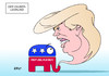 Cartoon: Der Zauberlehrling (small) by Erl tagged usa,präsidentschaft,vorwahlen,super,tuesday,republikaner,donald,trump,elefant,der,zauberlehrling,gedicht,goethe,geister,rufen,gefahr,karikatur,erl