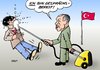 Cartoon: Erdogan (small) by Erl tagged türkei,proteste,ministerpräsident,erdogan,autoritär,räumung,wasserwerfer,gewalt,gespräche,gesprächsbereitschaft,kärcher
