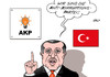Cartoon: Erdogan (small) by Erl tagged türkei,korruptionsskandal,korruption,regierung,regierungspartei,partei,akp,ministerpräsident,erdogan,karikatur,erl