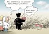 Cartoon: Fußstapfen (small) by Erl tagged spd,vorsitz,vorsitzende,nachfolge,sigmar,gabriel,fußstapfen