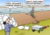 Cartoon: Geldflut (small) by Erl tagged hochwasser,flut,schäden,kosten,gipfel,politik,deich,geldflut