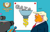 Cartoon: Genialer Plan (small) by Erl tagged politik,usa,trump,friedensrat,plan,gaza,geld,dollar,karikatur,erl