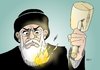 Cartoon: Iran (small) by Erl tagged iran protest opposition unterdrückung mullah