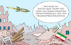 Cartoon: Irrtum (small) by Erl tagged politik,sport,fußball,wm,2026,usa,trump,friedenspreis,fifa,infantino,angriff,iran,irankrieg,irrtum,karikatur,erl