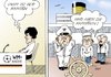 Cartoon: Kapitän (small) by Erl tagged fußball,nationalmannschaft,kapitän,philipp,lahm,jogi,löw,regierung,kapitänin,merkel,westerwelle,führungsschwäche,umfragetief