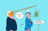 Cartoon: Köder (small) by Erl tagged politik,usa,präsident,donald,trump,umfragetief,midterm,elections,niederlage,wahlversprechen,geld,5000,dollar,uncle,sam,nase,pinocchio,karikatur,erl