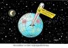 Cartoon: Meilenstein (small) by Erl tagged g8,gipfel,klima,klimaerwärmung,fieber,beschluss,verbot,meilenstein,weichenstellung,erde,welt