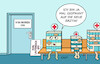 Cartoon: Reform der Reform (small) by Erl tagged politik,medizin,gesundheit,wartezimmer,arzt,ärztin,klinik,krankenhaus,reform,gesundheitsminister,karl,lauterbach,spd,änderung,gesundheitsministerin,nina,warken,cdu,karikatur,erl
