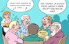 Cartoon: Rhein (small) by Erl tagged politik,klima,klimawandel,erderwärmung,extremwetter,hitze,dürre,flüsse,austrocknung,pegelstand,rhein,niedrigwasser,wasser,karikatur,erl