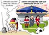 Cartoon: Spanien Rettungsschirm (small) by Erl tagged spanien,bank,banken,euro,rettungsschirm,fußball,europameisterschaft,em,nationalmannschaft,trainerbank,ersatzbank