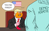 Cartoon: Trump feuert (small) by Erl tagged politik,usa,präsident,trump,entlassungen,gegner,gleichschaltung,abschaffung,demokratie,the,apprentice,karikatur,erl