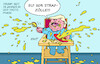 Cartoon: Trump wieder (small) by Erl tagged politik,usa,präsident,donald,trump,infantil,unberechenbar,strafzölle,eu,karikatur,erl