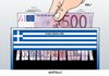 Cartoon: Verteilt (small) by Erl tagged griechenland,schulden,krise,pleite,rettungspaket,geld,euro,steuerzahler,verteilen,verteilung,reißwolf,aktenvernichter