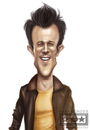 Cartoon: johnny knoxville (small) by billfy tagged mtv,show,jackass